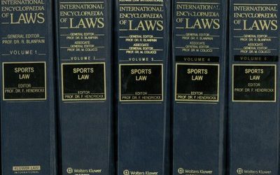International Encyclopaedia of Sports Law – Kluwer Law International