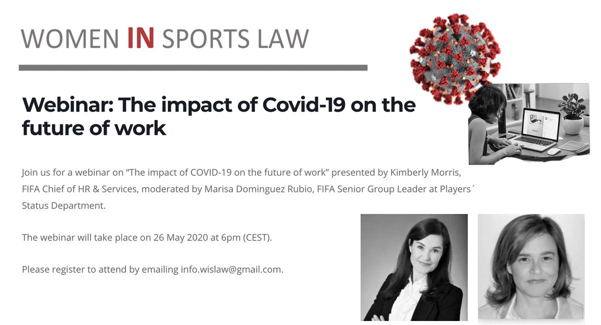 Webinar on the impact of Covid-19 on the future of work - 26 May 2020